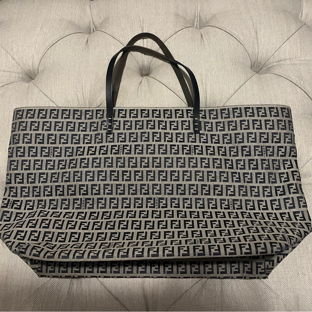 EUC Fendi Zucchino Tote